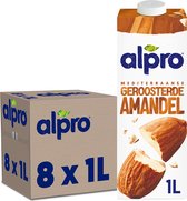 Alpro Amandeldrink - plantaardige drank - 8 x 1L