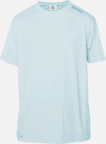 SKINSHIELD - UV-sportshirt met korte mouwen voor heren - FACTOR 50+ Zonbescherming - UV werend - L