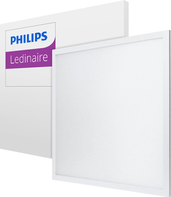 Philips LED Paneel Ledinaire 60 x 60 cm Neutraal Wit, 34W, UGR19