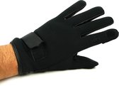 Eurocatch Outdoor - Neopreen Handschoen - Zwart - Maat M - Met te openen Duim en vingertop