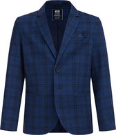 WE Fashion Jongens slim fit blazer met dessin