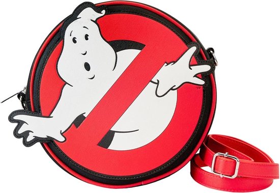Loungefly Ghostbusters - No Ghost Logo Crossbody tas - Rood
