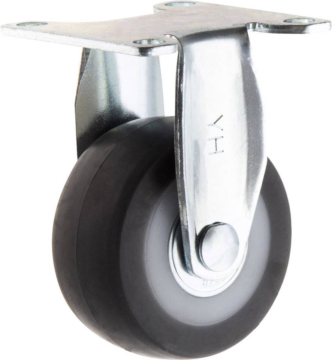 TOOLCRAFT TO-5137881 Bokwiel 50 mm met schroefplaat Draagvermogen (max.): 50 kg