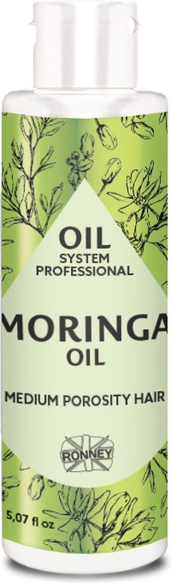 Professionele olie systeem medium porositeit haar olie Moringa 150ml