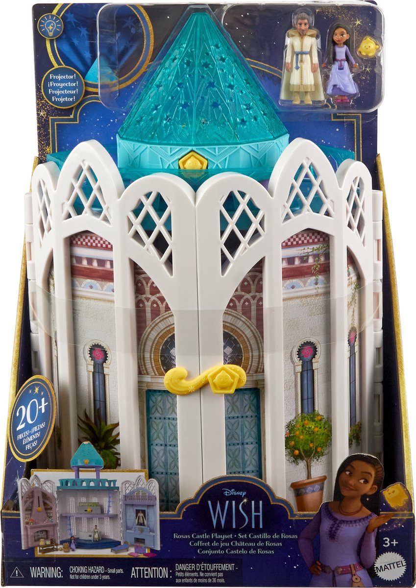 Disney Wish Poupées Kasteel Rosas - 41,66 cm - Maison de poupée