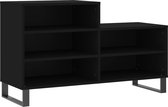 vidaXL-Schoenenkast-102x36x60-cm-bewerkt-hout-zwart
