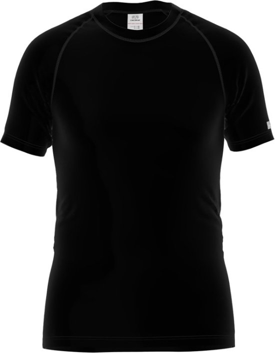 Ceceba Sportshirt/Thermische shirt - 930 Black - maat XL (XL) - Heren Volwassenen - Polyester/Viscose- 10188-4007-930-XL