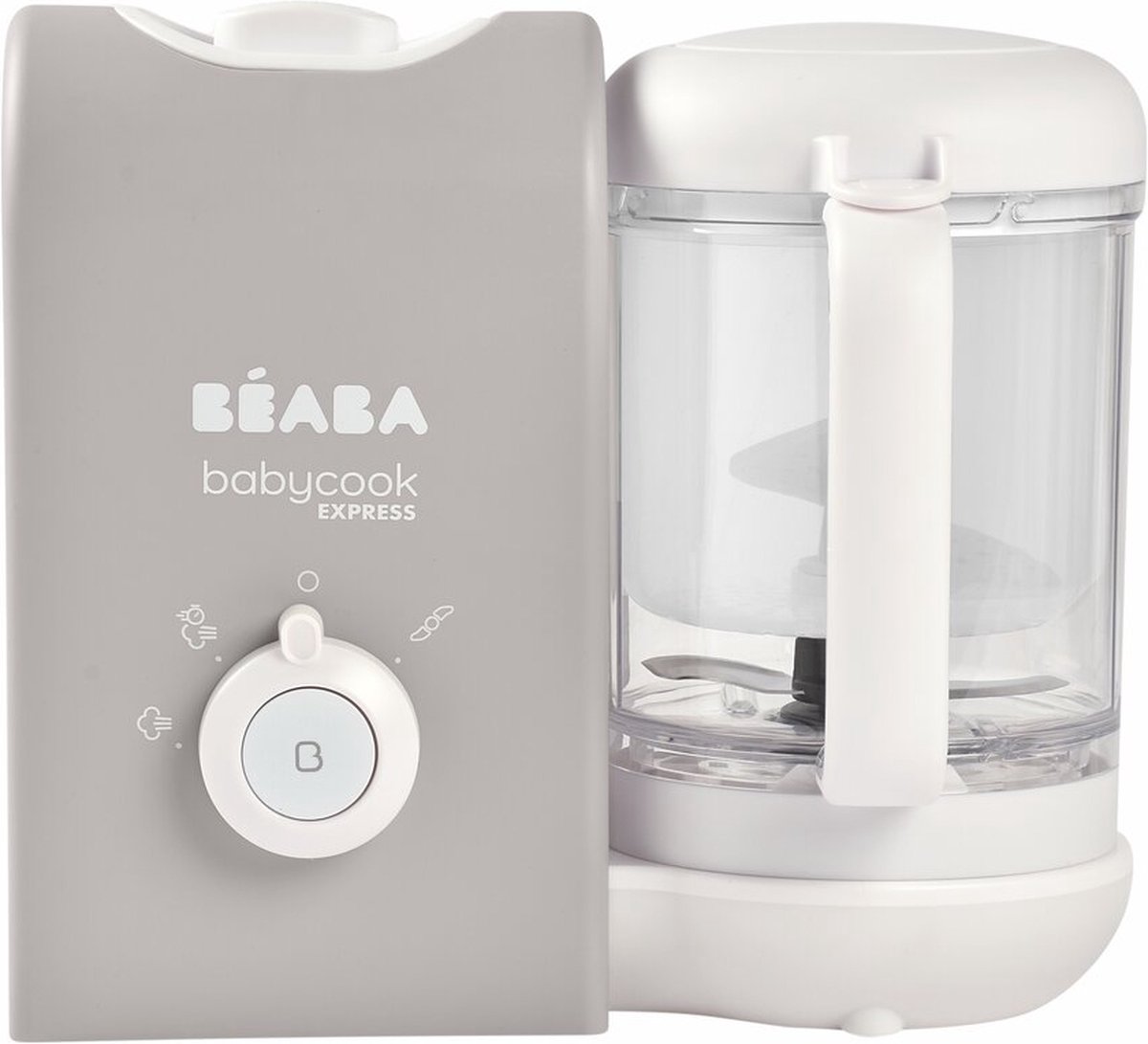 Goedkoopste Béaba Babycook Express® - 4-in-1 Stoomkoker - Foodprocessor - Eco & Express Koken - Babyvoeding Bereider - Grijs