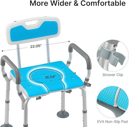 badstoel voor ouderen volwassenen en senioren / Siège de douche Antidérapant