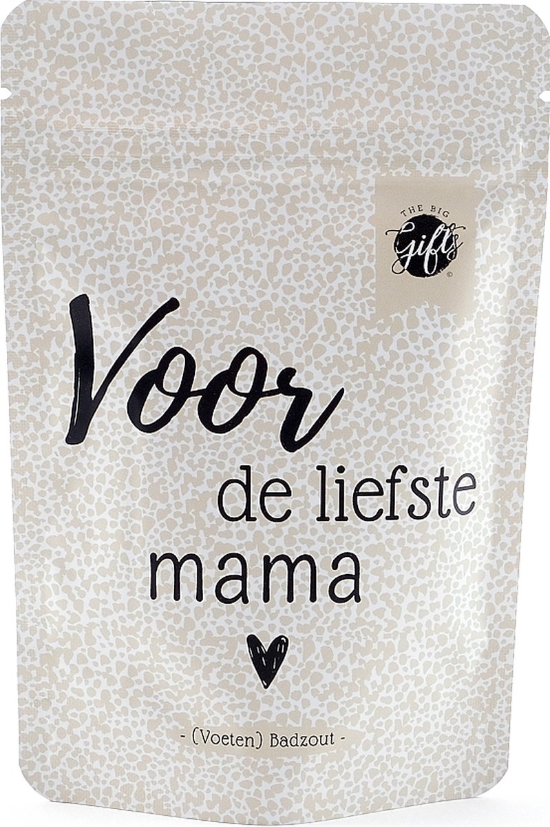 Goedkoopste Voor de liefste mama - (Voeten) - Badzout - cadeau tip - feestdagen - moederdag - brievenbuspakket formaat