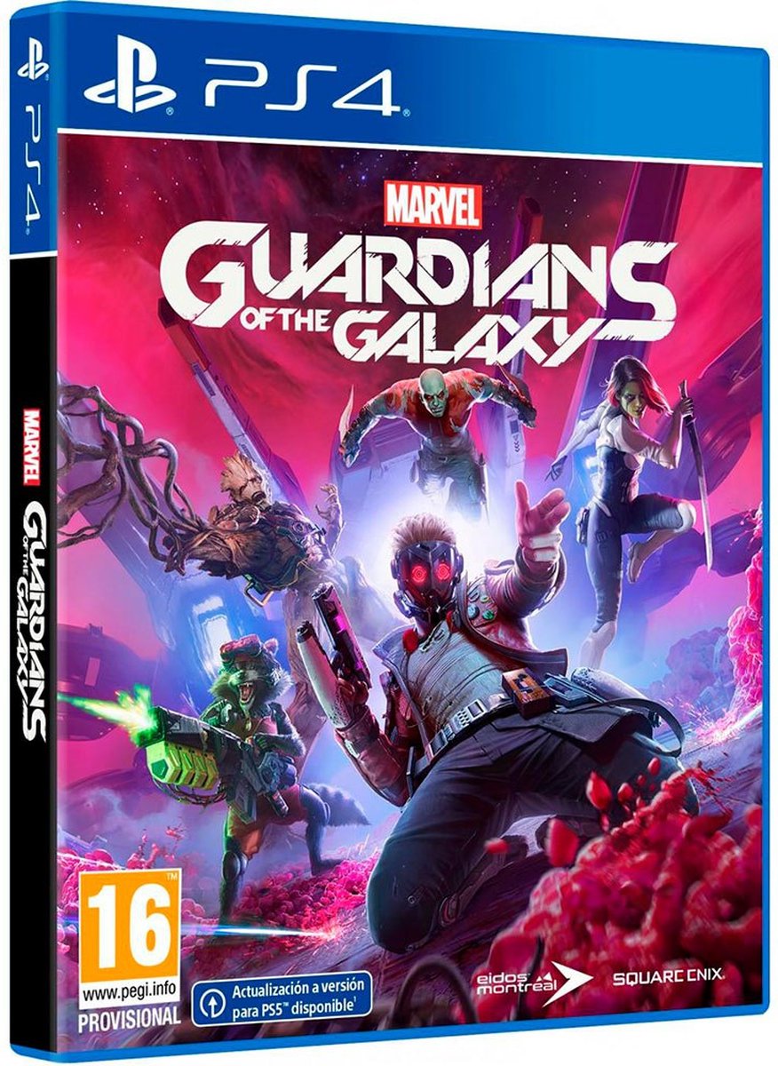 Playstation Games Ps4 Marvel´s Guardians Of The Galaxy Veelkleurig PAL