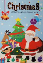 Kerst sticker- , kleur- & doeboek | Schoencadeau | Sint-tip | Kerst-tip
