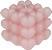 Bubble kaars heart - Hartvorming - Cadeauidee - Ella Green - Sojawas