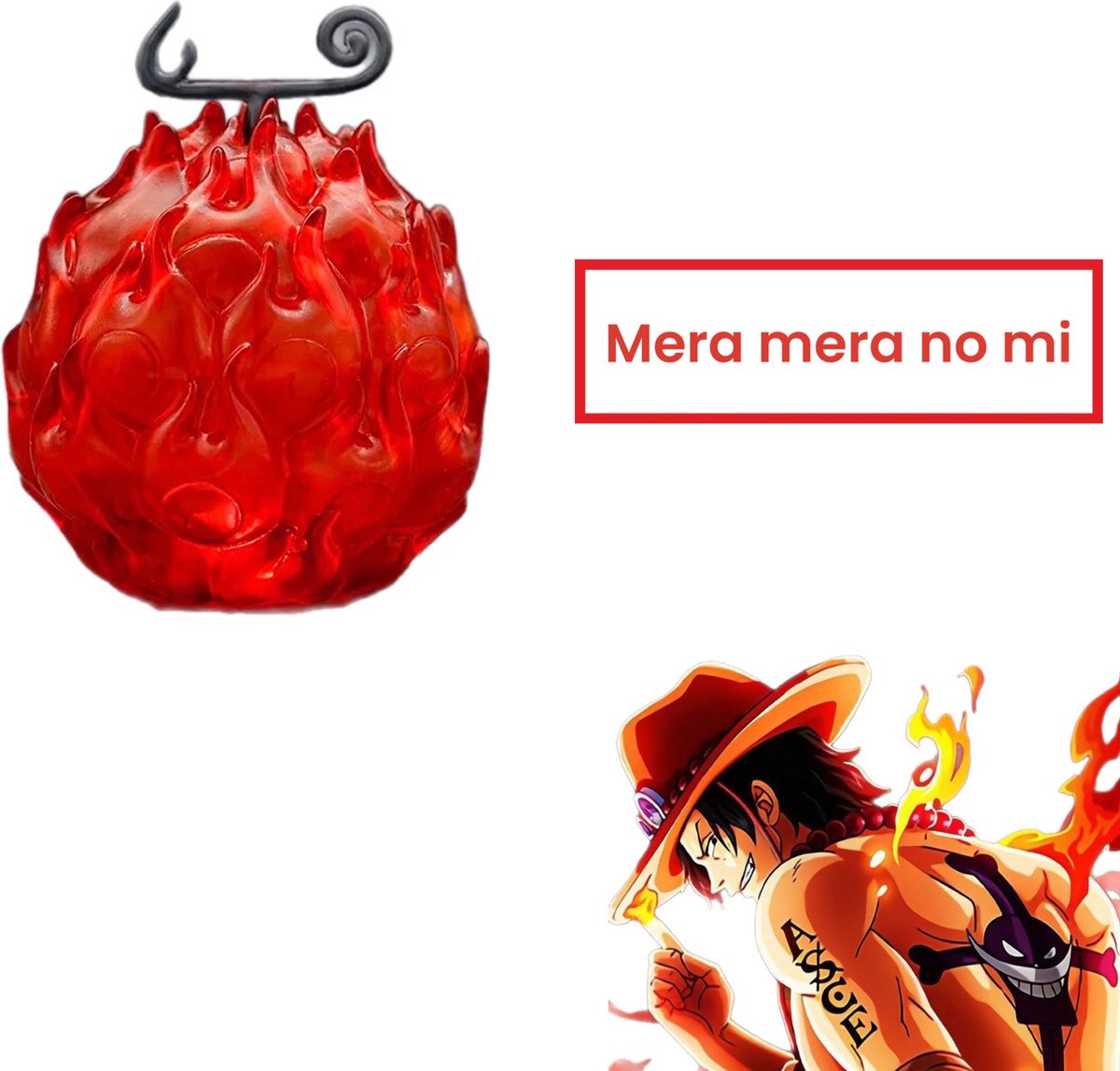 Lampe One Piece Fruit du Démon - Mera Mera no Mi