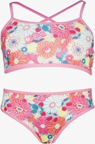 Osaga meisjes bikini met bloemenprint - Roze - Maat 146/152