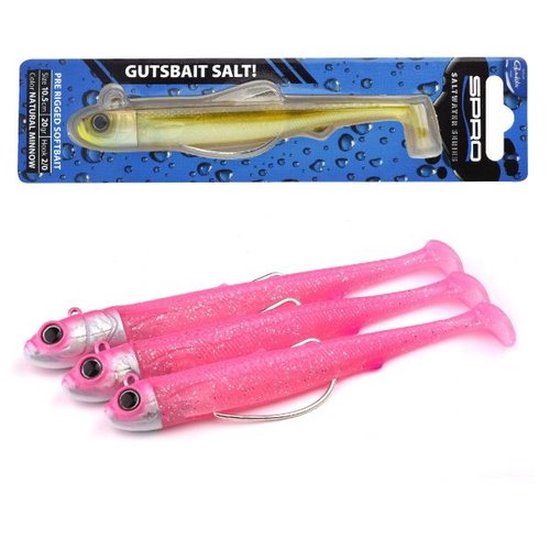 Spro Gutsbait Salt! Minnow - 10.5cm - 10g Pink Minnow 10.5cm van Spro — afbeelding 2