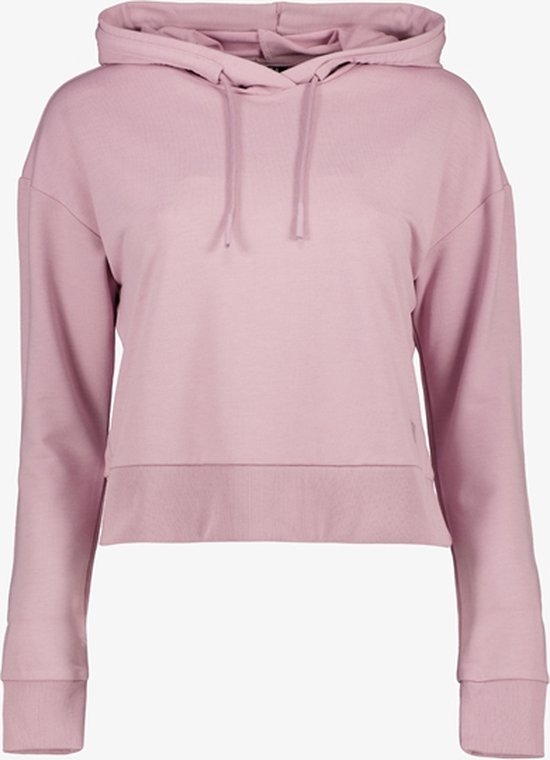 Osaga cropped dames hoodie roze - Maat XL