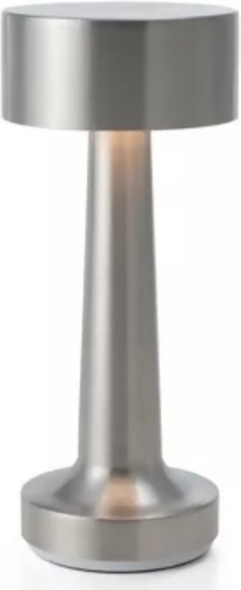 Goliving tafellamp op batterijen - Oplaadbaar en dimbaar - Moderne touch lamp - Nachtlamp draadloos