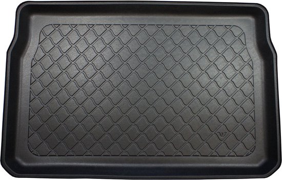 Foto: Guardliner kofferbakmat geschikt voor peugeot 208 hatchback 03 2012 05 2019 citroen c3 hatchback vanaf 2017 ook facelift vanaf 06 2020 