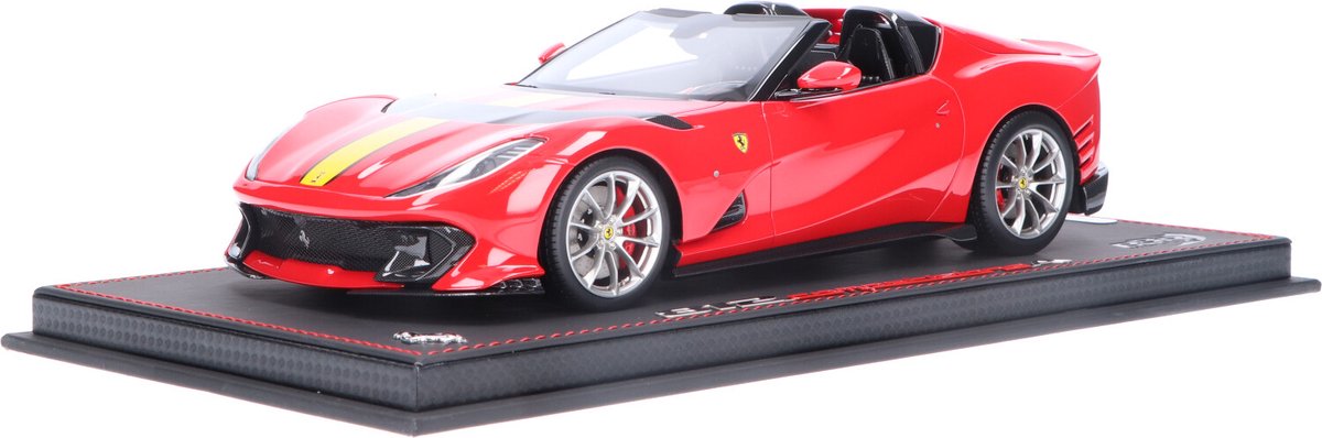 Panduan Harga Gratis untuk BBR Ferrari 812 Competizione A Spider 2022 Con Vetrina With Showcase 1:18 P18209C-VET - Indonesian