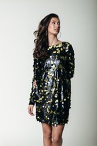 Colourful Rebel Tina Sequins Straight Dress - XL