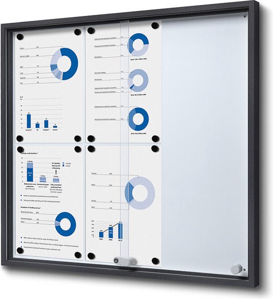 Wandvitrine | onverlicht | LED verlicht voor binnen en buiten Wandvitrine | onverlicht | LED verlicht voor binnen en buiten