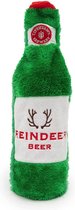 Reindeer Beer hondenspeelgoed - ZippyPaws Holiday Happy Hour Crusherz hondenknuffel