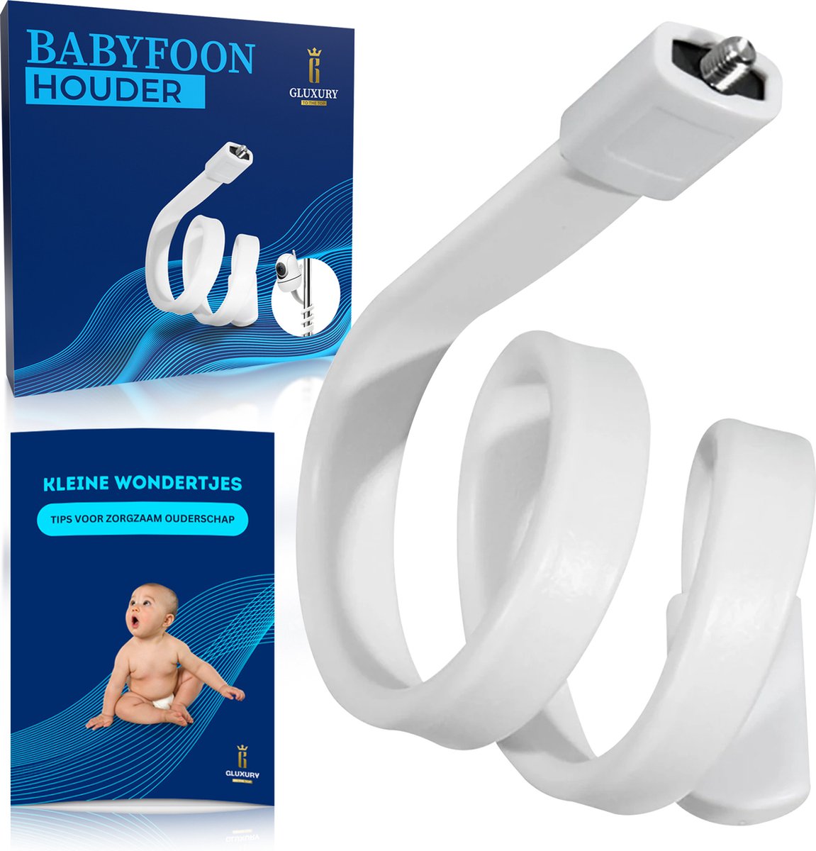 Gluxury® Babyfoon Houder - Babyfoonhouder - Babyfoon Statief - Babyfoon Standaard & Baby Camera Houder - Babyfoonhouder Universeel