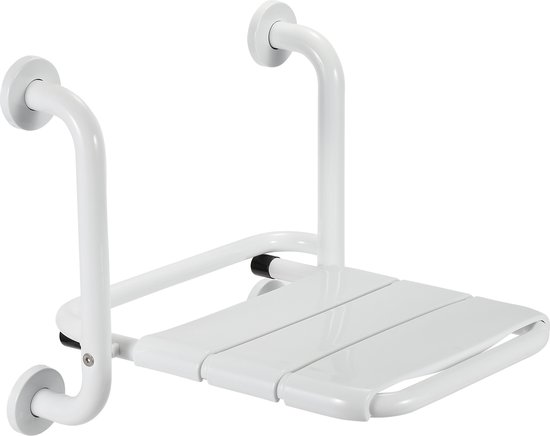 Opklapbaar Douchezitje-Douchestoel - Opvouwbare Wandmontage - Opklapbaar Stoel - Badkamerkruk - Max 120kg