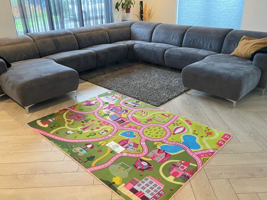 speelkleed sweet fun - speeltapijt - 140 x 200 cm - antislip speelmat - kindertapijt — afbeelding 4