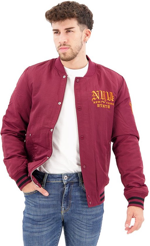 Superdry Collegiate Basaeball Jas Rood 2XL Man