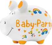 Spaarpot - Spaarvarken - Babyshower - Babyparty - Spaarvarken "Babyparty"