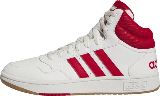 adidas Sportswear Hoops 3.0 Mid Lifestyle Basketball Classic Vintage Schoenen - Heren - Wit- 42