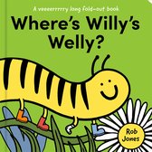 A VERY long fold-out book- Where’s Willy’s Welly?