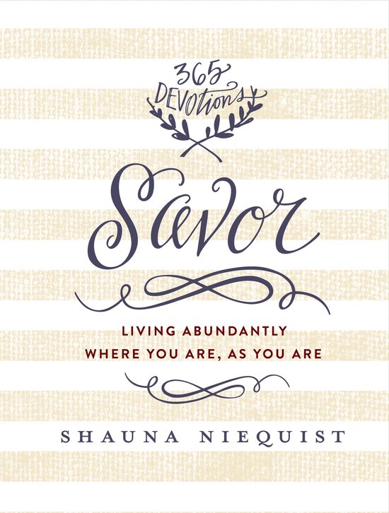 Savor Living Abundantly Where You Are - cover