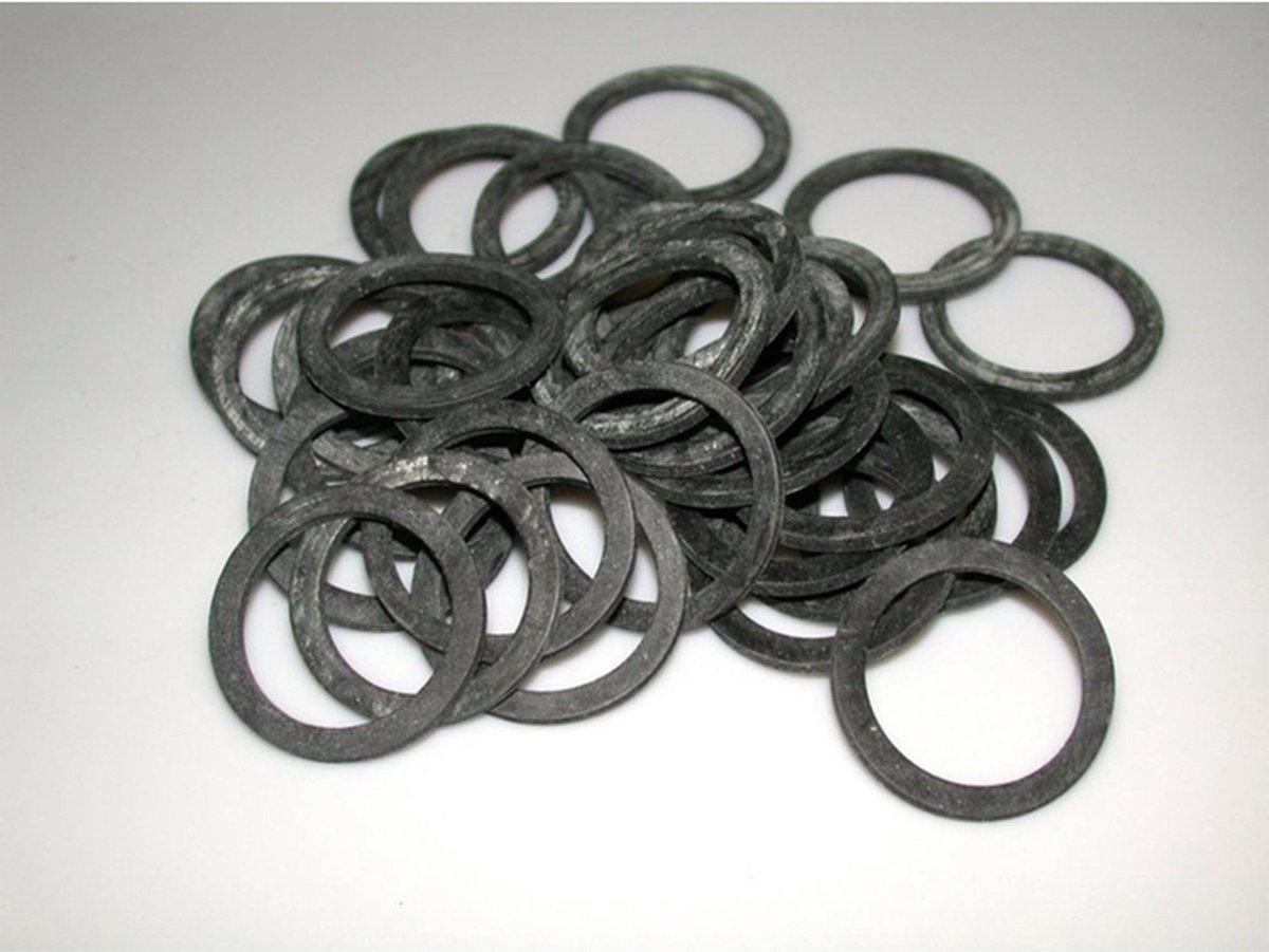 De Beer pakkingring rubber per 100 stuks 3 4