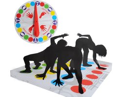 Twister Spel - Behendigheidsspel - Kinderen en Volwassenen - Twister - 2-4 personen - Familiespel