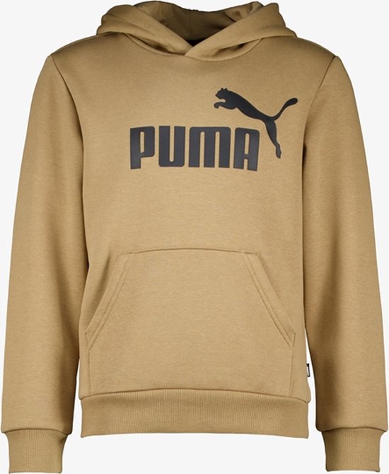 Puma Big Logo kinder hoodie bruin - Maat 146/152