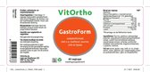 Vitortho GastroForm 60 vegacapsules