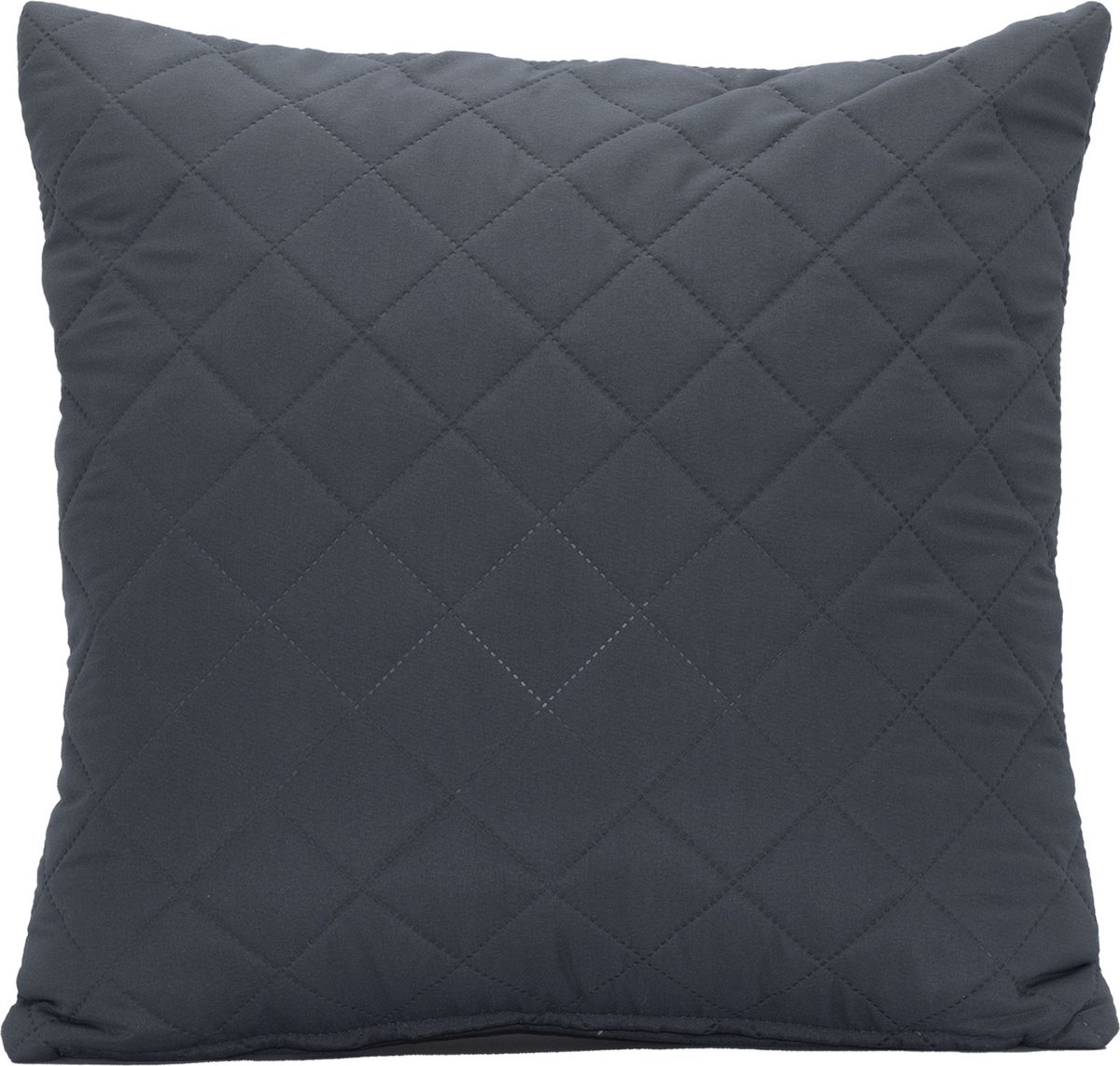 Belmarti® Sierkussen Duo inclusief binnenvulling 50x50cm - Grijs - handgemaakt in eigen atelier - comfort en elegantie in elk interieur - Premium Belmarti® kwaliteit