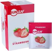 Sunleaf Thee | Strawberry / Aardbei | 4 x 25 stuks