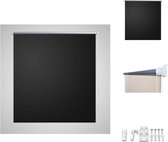vidaXL Verduisterende Rolgordijnen - 120 x 175 - Zilverkleurige reflecterende achterkant - Jaloezie