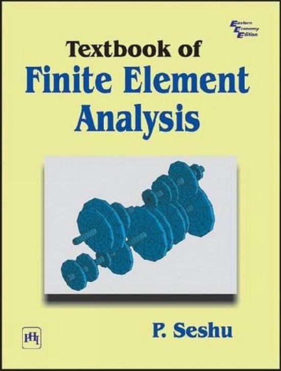 Textbook of Finite Element Analysis - cover