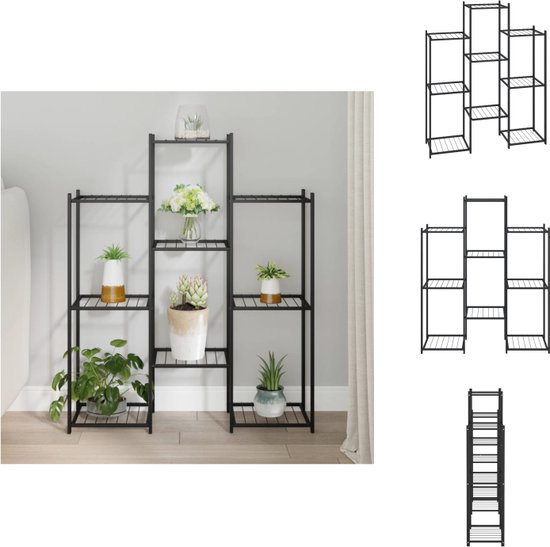 Plantenrek hoek met 3 etages wit kopen