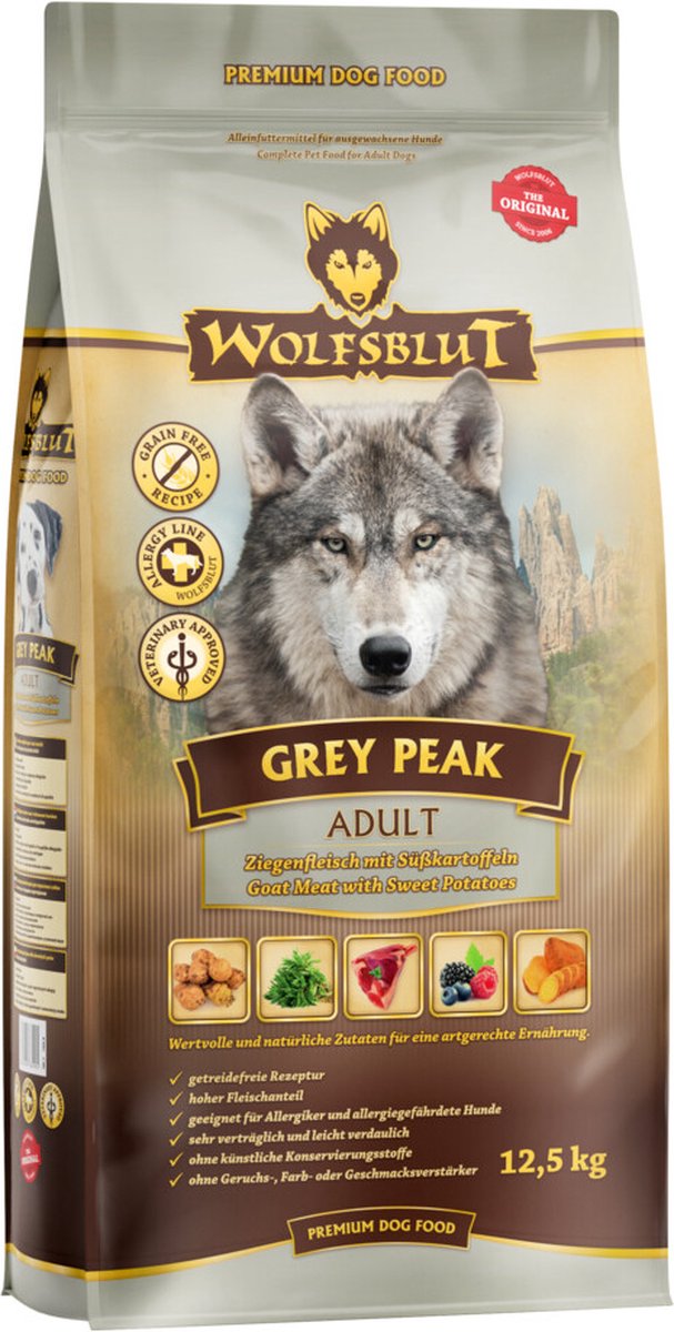 Wolfsblut Wolfsblut Grey Peak Adult 12,5 kg