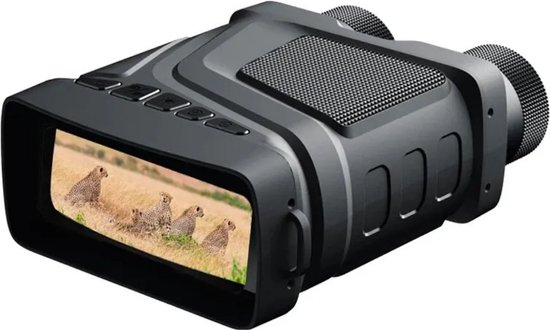 4K Infrarood Nachtkijker 28x Zoom - Digitale Nachtkijker Met 64 MP Foto En Video Voor Wandelen En Kamperen