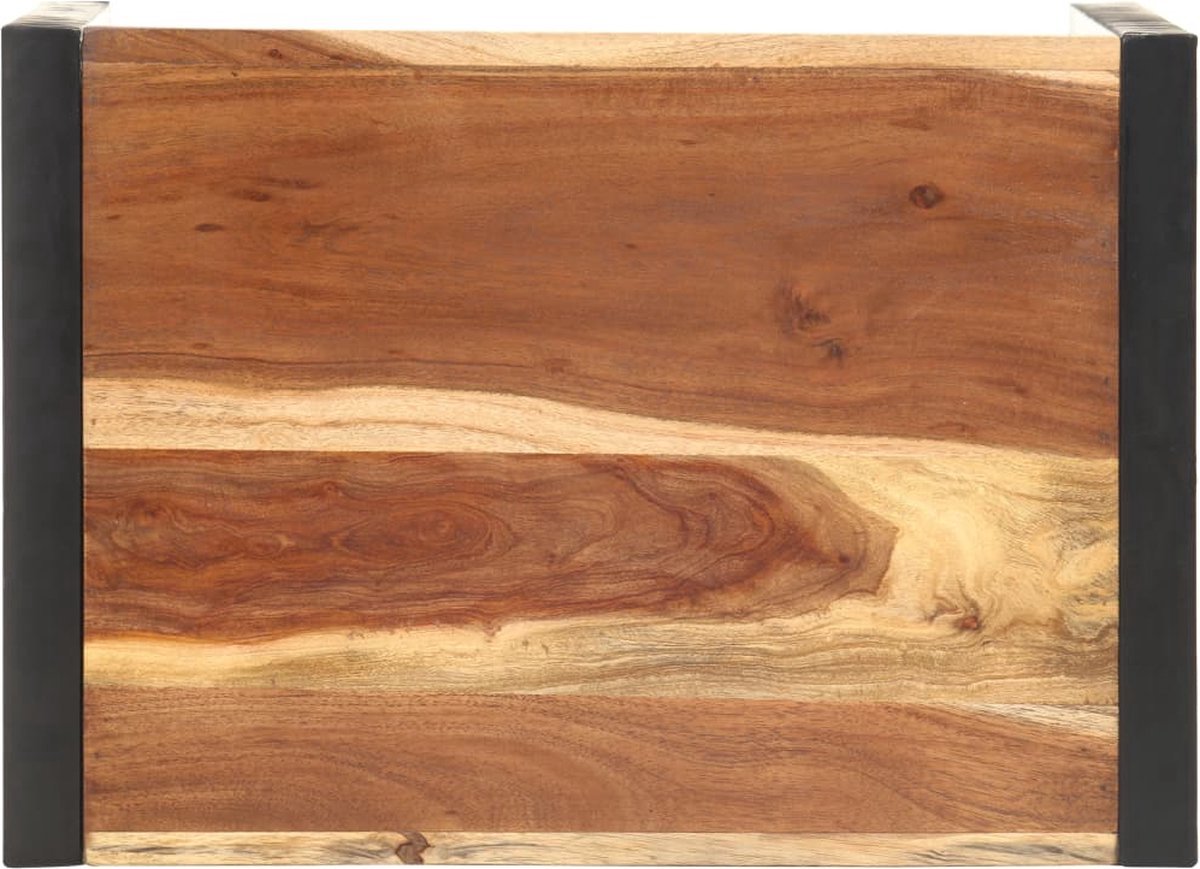 Wohnling Design Wandregal 3er Set BOHA Massiv Holzregale Akazie Landhausstil, Rustikales Wandregal-Set Holz, Hängeregal Viereckig Echtholz, Wand-Regale, Hängend Würfel, Regal Wandkästen Eckig