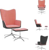 vidaXL Relaxstoel vidaXL Meubels - 62x68x98cm - Elegant design - Fauteuil