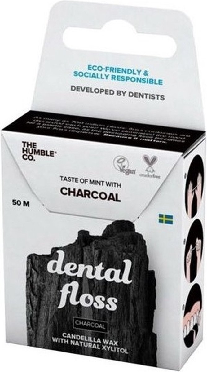 Humble Brush - Dental Floss - Charcoal