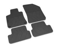 Rubber Automatten geschikt voor Peugeot 308 - Bouwjaar: 2013-2021 - Originele pasvorm - 4-delig - Uitvoering: 5-deurs